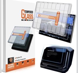 For Tesla Cybertruck Glossy Screen Protector - [More Clear& Smooth] Cyber Truck EV Pickup Accessories - 9H+ Ultimate Tempered Glass for 18.5" Front & 