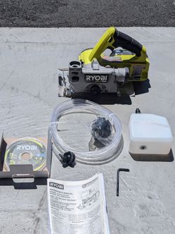 RYOBI ONE+ HP 18V Cordless Handheld Wet/Dry Masonry Tile Saw