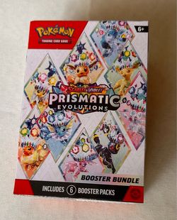Pokémon Scarlet & Violet Prismatic Evolutions Booster Bundle