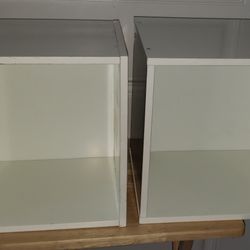 Ikea Wood Cube Book Shelf Storage Shelves
