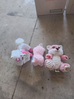 Valentine's Day Plush Stuffed Animals Set of 3