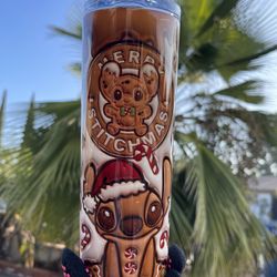 Stitch 3d Inflated Tumbler Disneyland Disney 