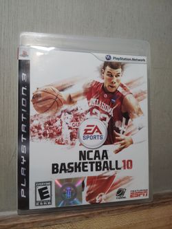 PS3 NCAA BASKETBALL 10 💪 🏀😎