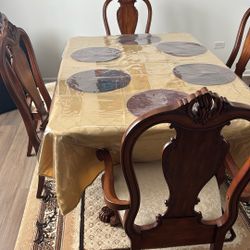Dining Table And 6 Chairs