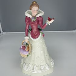 Lenox 2014 Colette Annual Christmas Princess Figurine Excellent Condition. Rare!