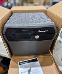 ( NEW IN BOX )  SentrySafe 0.66 cu. ft. Fireproof & Waterproof Safe File Box