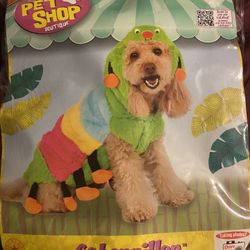 Caterpillar Dog Costume Size Large