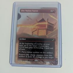 Magic the gathering avatar fire nation turret 