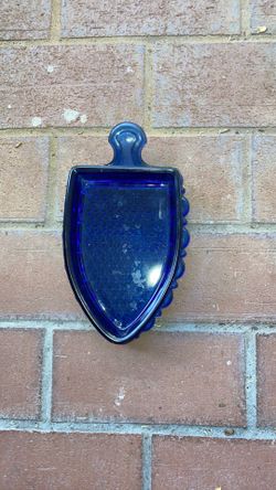 EAPG Cobalt  Blue Butter Dish