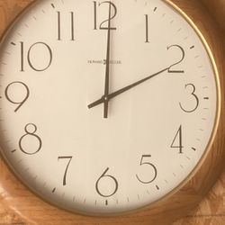 Howard Miller Oak wall clock