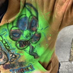 (JUNKI3CLUB) 1of1 Custom Hoodie$75