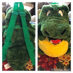 Kids Plush Alligator ‘CRITTER’ Backpack