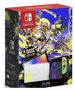 Nintendo Switch OLED like New + Games Special Edition