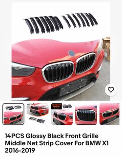 BMW X1 16-19 grill covers