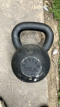 Apollo 50lb kettlebell