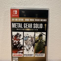 Metal Gear Solid: Master Collection Vol. 1 [Day One] Nintendo Switch