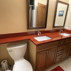 Quartz Bath Countertop