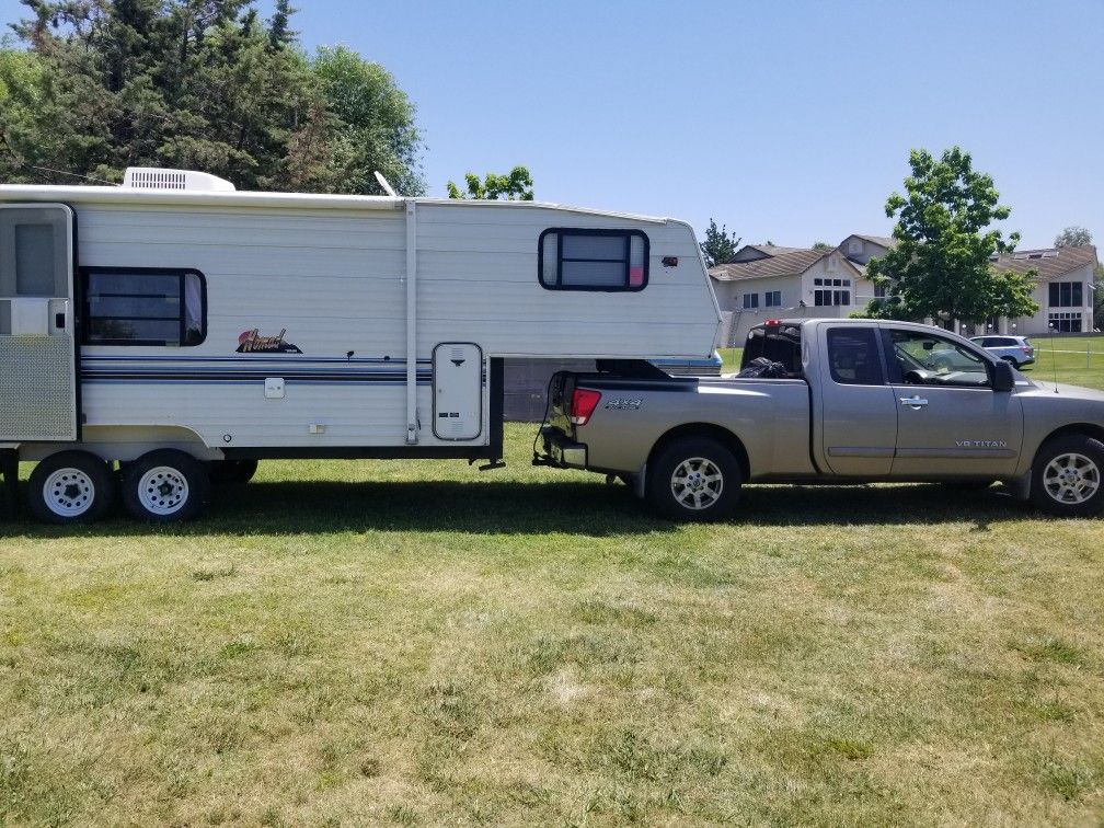 Nissan Titan Truck & 5th wheel combo for Sale in Sacramento, CA OfferUp