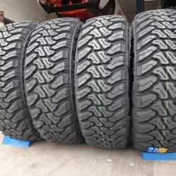 (4) LT235/75R15 Accelera Mud