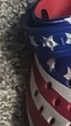 Toddler Patriotic Clog Shoe