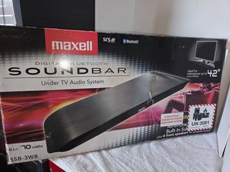 Maxwell Digital Bluetooth Soundbar New (Price Is Firm)