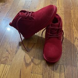 Red Uggs Never Worn Size 5 Woman