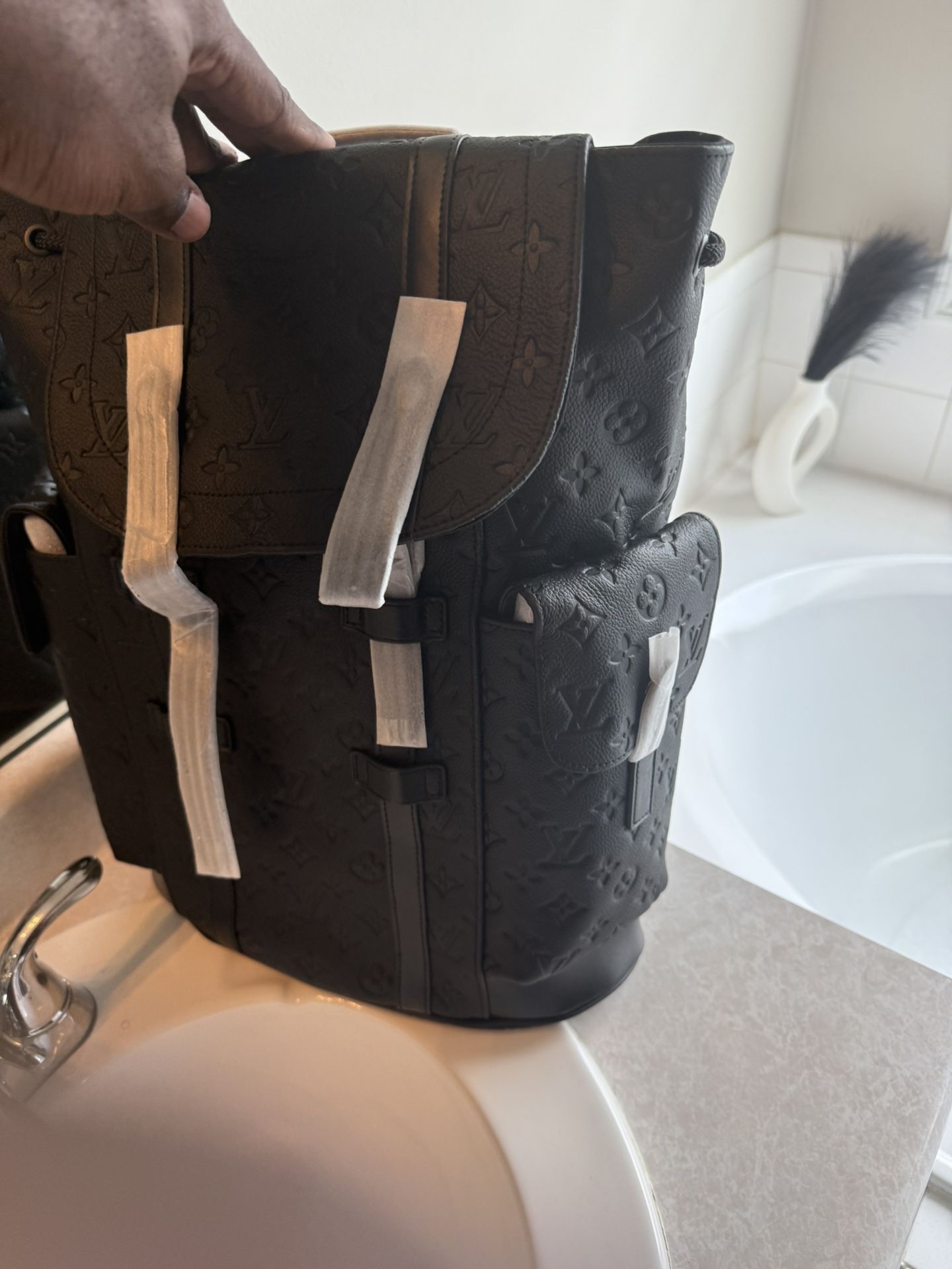 Louis Vuitton black Backpack