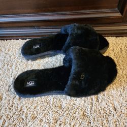 New Black Ugg Slippers 8