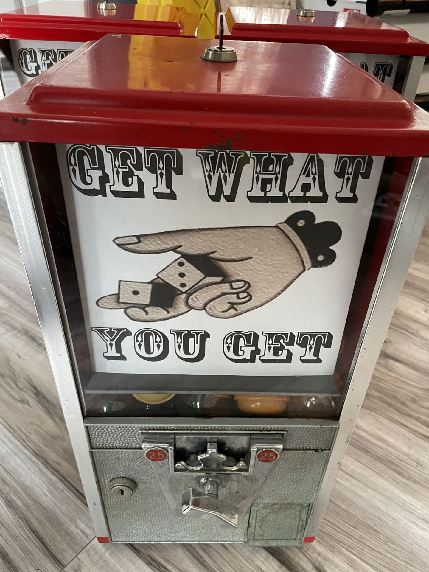 Vending Machine Capsule Toy Dispenser Coin Operated