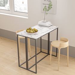 36" Faux Marble Console Table  (3 colors )