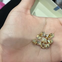 Champagne Color Nail Charms