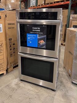 Samsung Double Wall Oven Stainless Steel