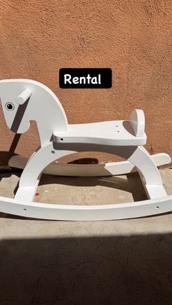Wood rocking chair