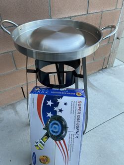 Set De 3ps Quemador Base Y Disco Para  aser Tacos. 