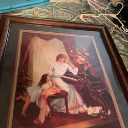 vintage home interior brand painting