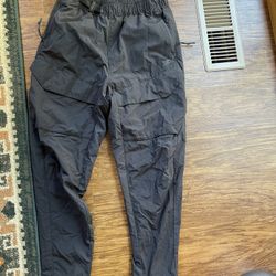 Black Cardigan And Sweatpants 