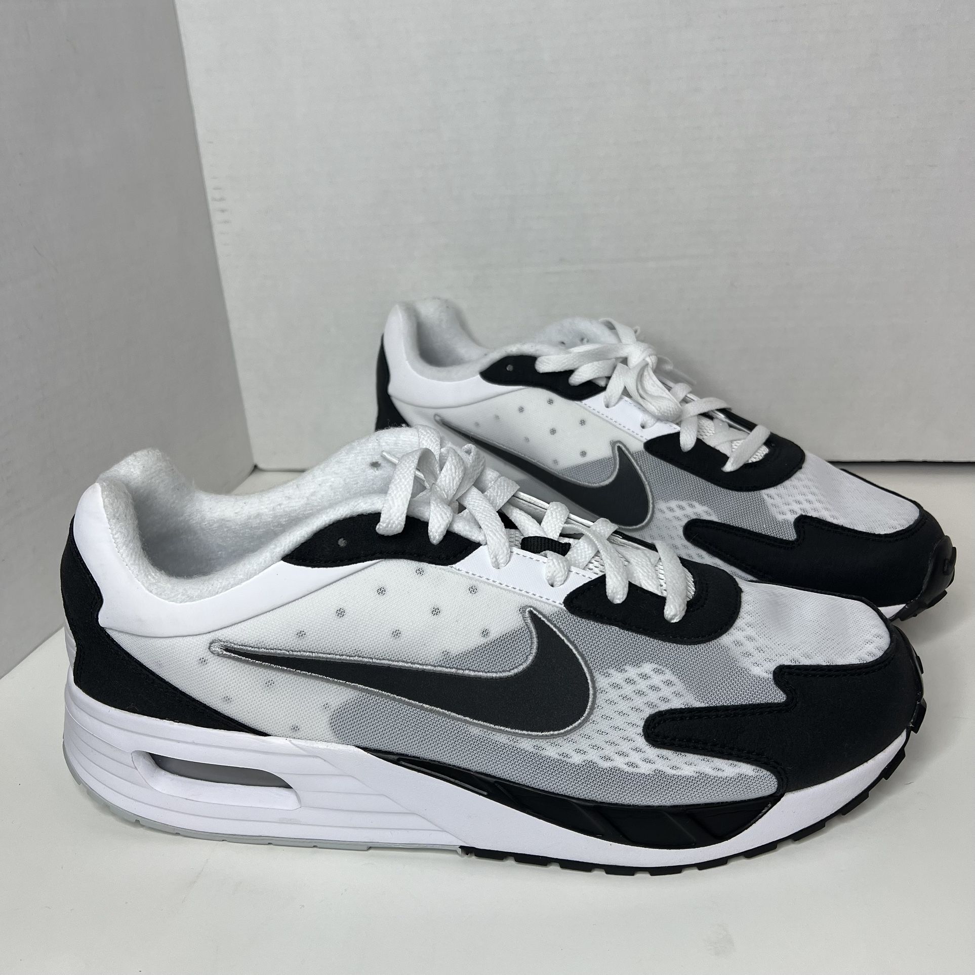 Nike Air Max Solo Men’s Shoes White/Black Pure/Platinum Sz 14 DX3666-100