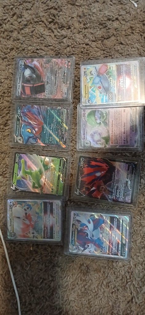 Pokémon V And Ex Cards