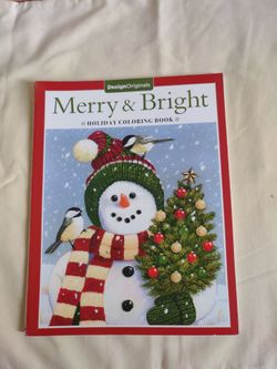 Merry and Bright coloring book