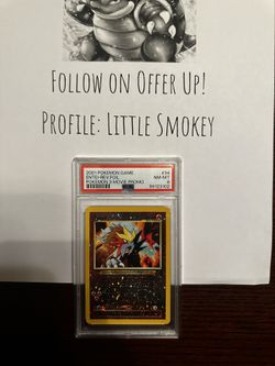 Pokémon PSA 8 Entei Reverse Holo Movie Promo - Pokémon Movie 3