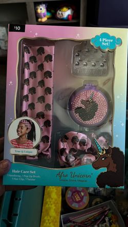 Afro Unicorn Hair Care Set