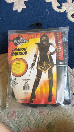 Women’s ninja costume size 10-14