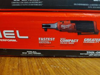 Milwaukee M12 Fuel 3/8 Ratchet Tool Only