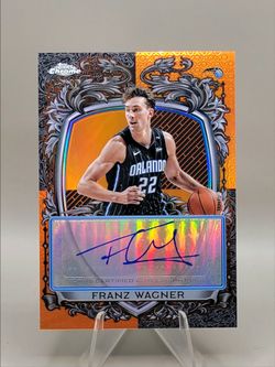 2025 Topps Chrome Franz Wagner Style Card Auto /25