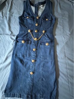 Venus denim dress
