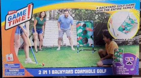 2-in-1 Backyard Cornhole Games $7 each (four available)