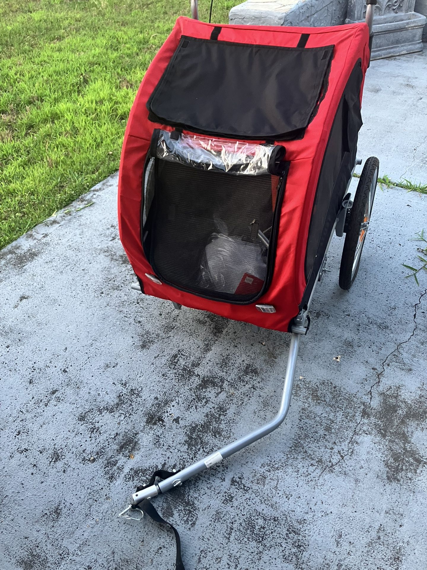 Dog New Bike Trailer Or Stroller