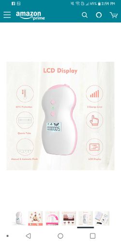 Brand new never used. IPL electric hair removal device