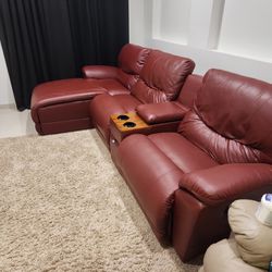 Lazyboy Red Couch
