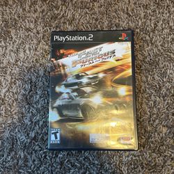 Fast And The Furious Ps2